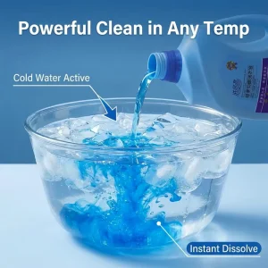 Refreshing Scented Laundry Soap Liquid with Fabric Conditioner and Scent Lock