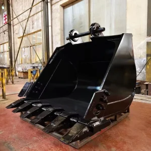 Reinforced Heavy Duty Rock Bucket for 30-50 Ton Large Excavator
