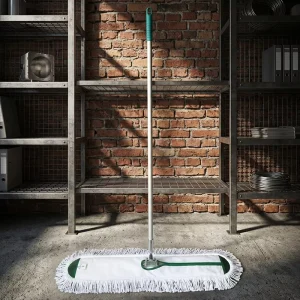 Removable Cotton Yarn Dust Mop for Hotel, Office, and Commercial Floors