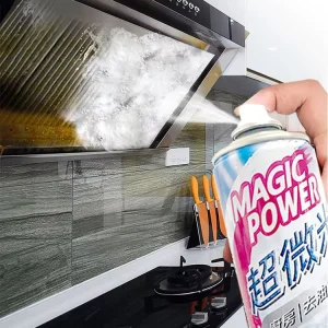 Remove Degreasing Kitchen Oil Stains Foam Cleaner Spray
