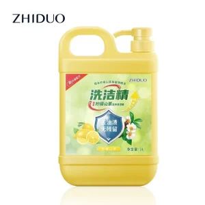 Remove Residual Oil Stains Dish Cleaning Daily Washing Detergent Fresh Lemon Flavor Dishwashing Liquid
