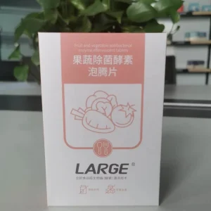 Removes Odor Powerful OEM ODM Fruit Vegetable Cleaner Effervescent Cleaning Tablet Disposable 30%-50% Active Ingredient