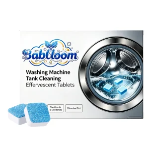 Removing Pet Hair Limescale Odor Washing Machine Cleaner Tablets Eco Friendly OEM FDA CE Certified Effervescent