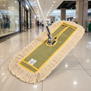 Replaceable Cotton Yarn Dust Mop Head for Supermarket and Workshop Floor Sweeping
