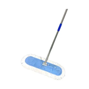 Replaceable Eco-Friendly Anti-Static Stainless Steel Microfiber Mop ESD Protection 17x45cm Plate Tipping Wringing for Clean Room