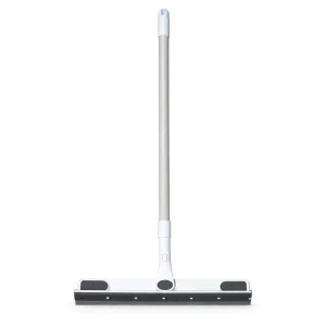 Replaceable Heads Extension Pole TPR Squeegee Water Collection Groove Window Cleaning Kit Screen Track Brush