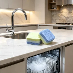 Residue Free Dishwasher Detergent Tablets Dishwashing Oil Stain Removal Kitchen Degreaser Eco Friendly Bulk OEM