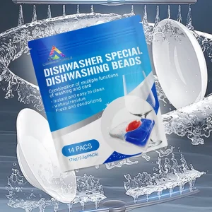 Restaurant Commercial Dishwasher Pods Eco Friendly Degreasing Detergent Cleaning Product