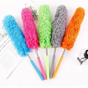 Retractable Bendable Electrostatic Microfiber Duster