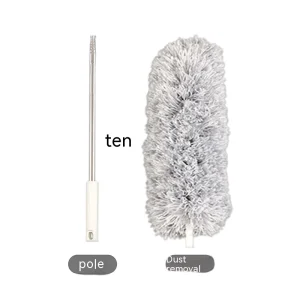 Retractable Feather Duster Household Electrostatic Dust Cleaner Convenient Portable Dusters