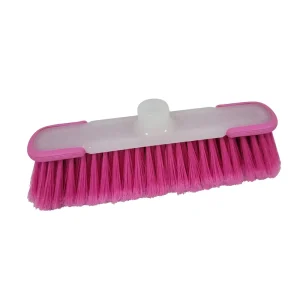 Retractable Long Handle Sweeping Broom with Adjustable Length for Indoor and Outdoor Use