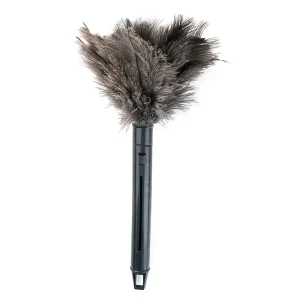 Retractable Ostrich Feather Duster With Plastic Handle for Car Cleaning Duster Household Duster