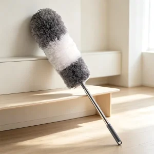 Retractable Telescopic Bendable Microfiber Duster for Wall Cleaning