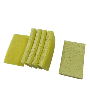 Reusable Cellulose, Cloth, Cotton, and Wood Pulp Composite Scouring Pad