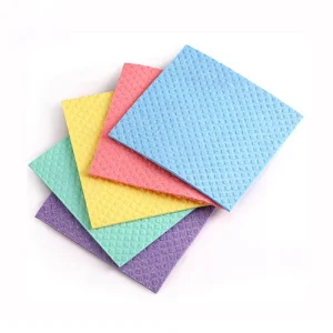 Reusable Cellulose Sponge Cleaning Cloths Quick-Dry Eco-Friendly Absorbent Swedish Dish Cloth