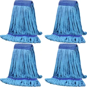 Reusable Commercial Industrial Microfiber Mop Heads