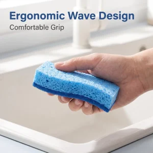 Reusable Dishwashing Scrub Sponges Kitchen Scouring Pads