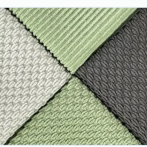 Reusable Double-Sided Eco-Friendly Microfiber Corn Dish Cloths Kitchen Towels Super Absorbent Non-Stick Oil Cleaning Rags