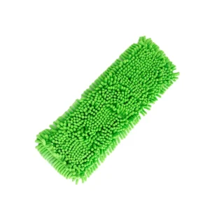 Reusable Green Chenille Mop Pads