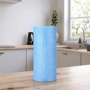 Reusable Kitchen Towel Spunlace Polyester+Viscose Super Absorbent Nonwoven Fabric Table & Bathroom Cleaning Cloth