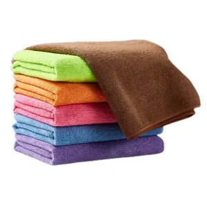 Reusable Lint-Free Microfiber Cleaning Cloth for Car, Dish, Kitchen, Bathroom, and Multi-Surface Cleaning