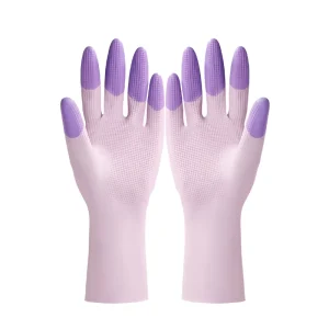 Reusable Long Anti-Slip Dishwashing Gloves