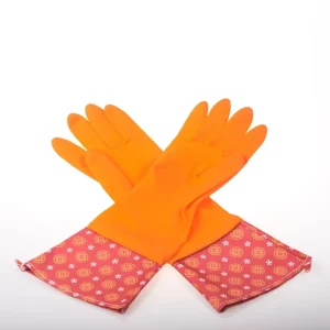 Reusable Long-Sleeve Latex Household Washing and Cleaning Gloves