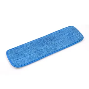 Reusable Microfiber Mop Pads Machine Washable 15 Inch Hook and Loop Flat Mop Head Replacement for Hardwood Floor Cleaning