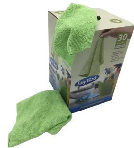 Reusable Multi purpose Microfiber Kitchen & Household Cleaning Cloth Mop Wipes Grab a Rag 30PK Eco Friendly