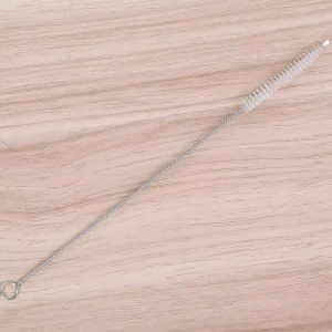 Reusable Portable Stainless Steel 304 Drinking Straw Cleaning Brush