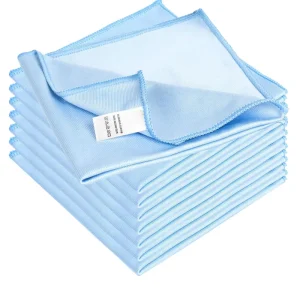 Reusable Rectangle Microfiber Cleaning Cloth High Absorbent Lint Free Quick Dry Dish Towel Washable Kitchen Household Dishcloth