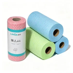 Reusable Square Disposable Cleaning Wipes for Kitchen Dish Cleaning