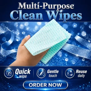 Reusable Square Polyester Cleaning Wipes for Kitchen and Outdoor Use Quick-Drying Dish Cleaning Cloth