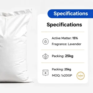 Rich Foam Super Quality Detergent Laundry Washing Powder Bulk Bag 25kg