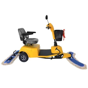 Ride On Dust Cart with 500W Power and 1 Year Warranty for Floor Sweeping and Drying