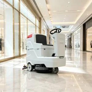 Ride-On Floor Surface Cleaner Anti-Slip Heavy-Duty Device for Factory Shopping Mall Maintenance