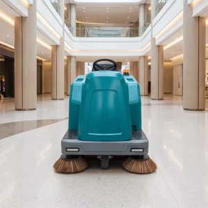 Ride-on Sweeper S1600 Large Working Width Electric Floor Sweeper for Commercial Sites