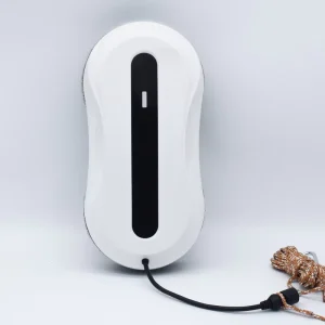 Robotic Glass Cleaner with Dual-Nozzle Water Spray, 3000Pa Suction and Infrared Remote