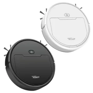 Robotic Vacuum Cleaner with HEPA Filter, Battery, Sweeping, Mopping, and USB Charging