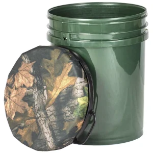 Rotating Bucket Lid Plastic Foam Fabric for Hunting Shooting Fishing