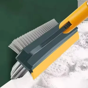 Rotating Cleaning Brush Bathroom Kitchen Floor Scrub Brushes Long Handle Stiff Broom Mop for Washing Windows Crevice Brush