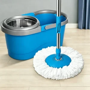 Rotating Mop Bucket Set Thickened Bucket Body Efficient Spin Dry