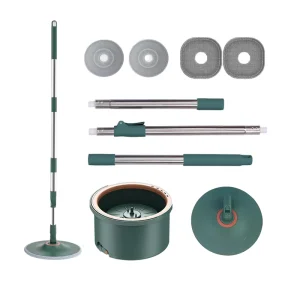 Rotating Mop Rod Universal Thick Lazy Mop Rod Clean Sewage Separation Hand washable Artifact Flat Mop