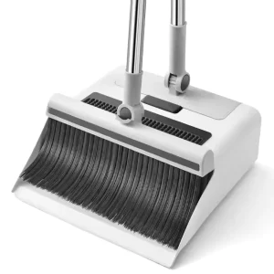 Rotating New Broom Dustpan Cleaning Floor Brush Set One Piece Foldable Lazy Floor Cleaner 2 in 1 Brooms and Stand up Dust Pan