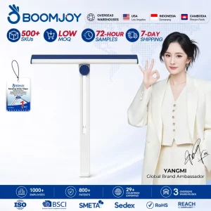 Rotating Water Wiper with 180-Degree Flexible Replaceable Head, 28 cm, for Glass, Mirrors, and Tiles