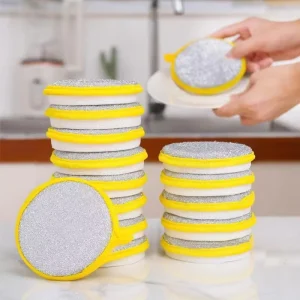 Round Sponge Scouring Pad