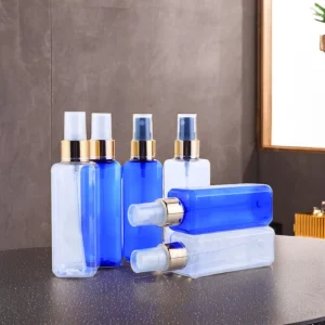 Round Square Frosted Empty Hand Sanitizer Foundation Bottle Easy Open End for Screen Printing