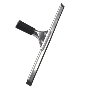Rubber-Handle Bathroom Squeegee for Window Cleaning