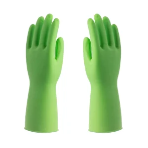 Rubber Latex Dishwashing Gloves for Kitchen and Household Cleaning