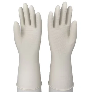 Rubber Latex Household Cleaning Gloves for Laundry Kitchen Dish Washing and Work